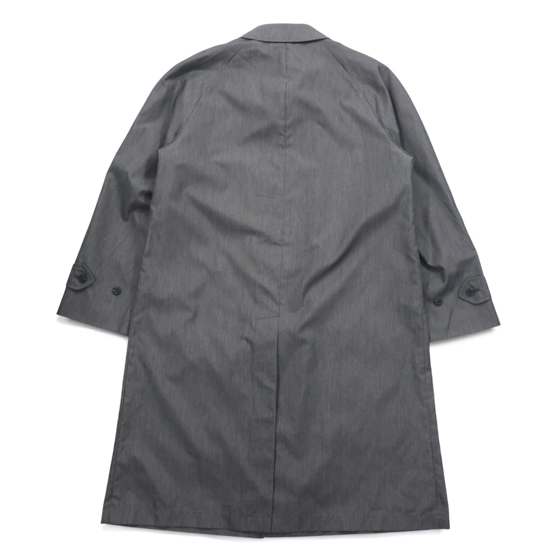 Vintage 90s Japan Made SANYO Classic Trench Coat SANYO ステンカラーコート S グレー 日本製