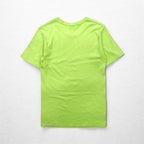 stussy シャネルロゴ プリント Tシャツ S グリーン コットン