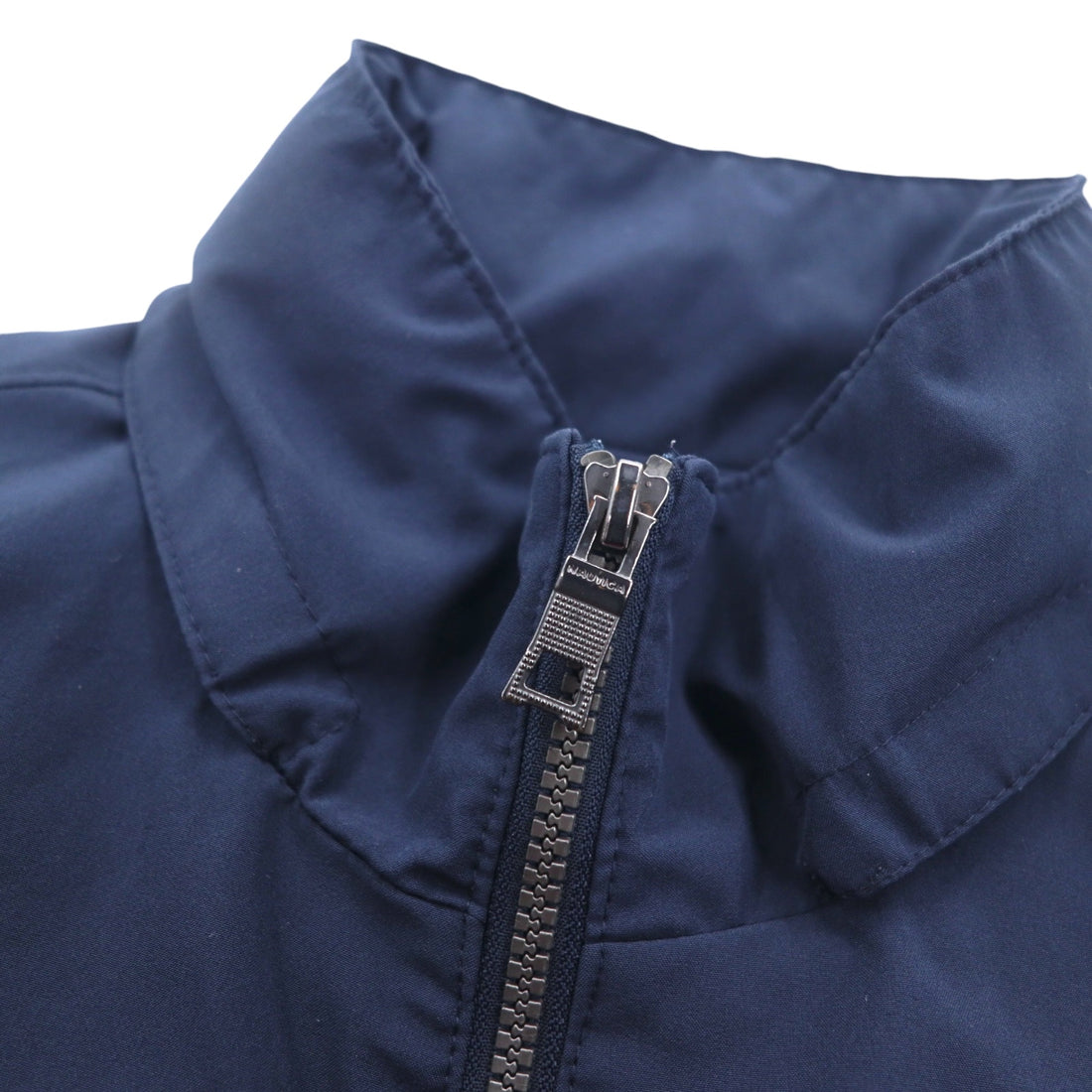 NAUTICA Sailing Jacket Nylon Jacket M Tricolor Navy Sleeve Logo Retractable Hood
