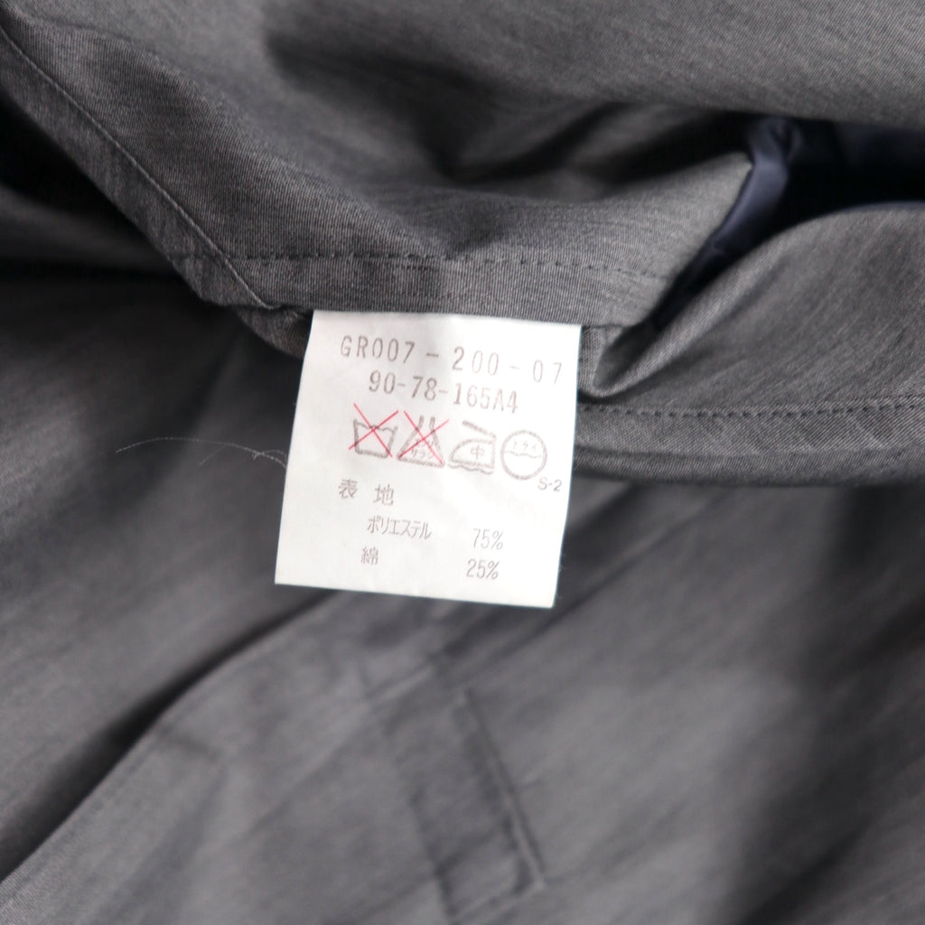 Vintage 90s Japan Made SANYO Classic Trench Coat SANYO ステンカラーコート S グレー 日本製