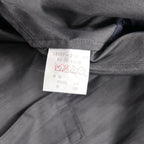 Vintage 90s Japan Made SANYO Classic Trench Coat SANYO ステンカラーコート S グレー 日本製