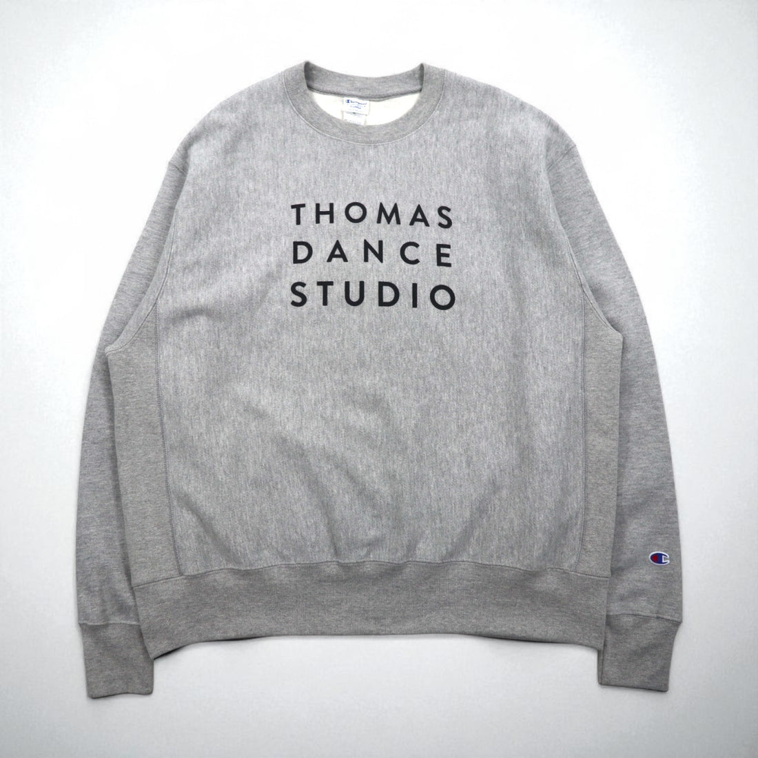 Champion Reverse Weave Sweatshirt, Size XL, Print, Blue Single Tag, Reissue by THOMAS DANCE STUDIO