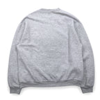 JERZEES Sweatshirt L Grey Animal Print Deer Cotton Polyester Fleece Lining