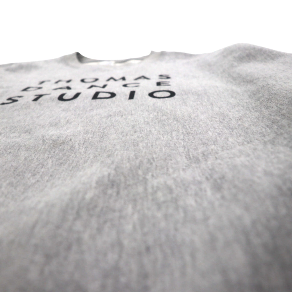 Champion リバースウィーブ REVERSE WEAVE スウェット XL プリント 青単タグ 復刻 THOMAS DANCE STUDIO