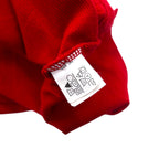 CHAPS RALPH LAUREN 90年代 ロングスリーブTシャツ ロンT L レッド ワンポイントロゴ刺繍