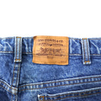 Levi's Made in Canada Euro Levi's 619 Orange Tab Denim Pants 36 Blue Cotton 50619-0212