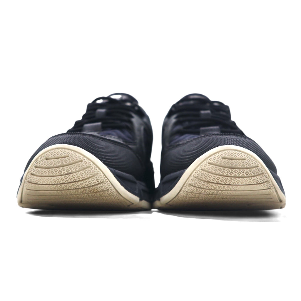 EMPORIO ARMANI Sneakers 26cm Black Nylon Leather X4X647 XN945