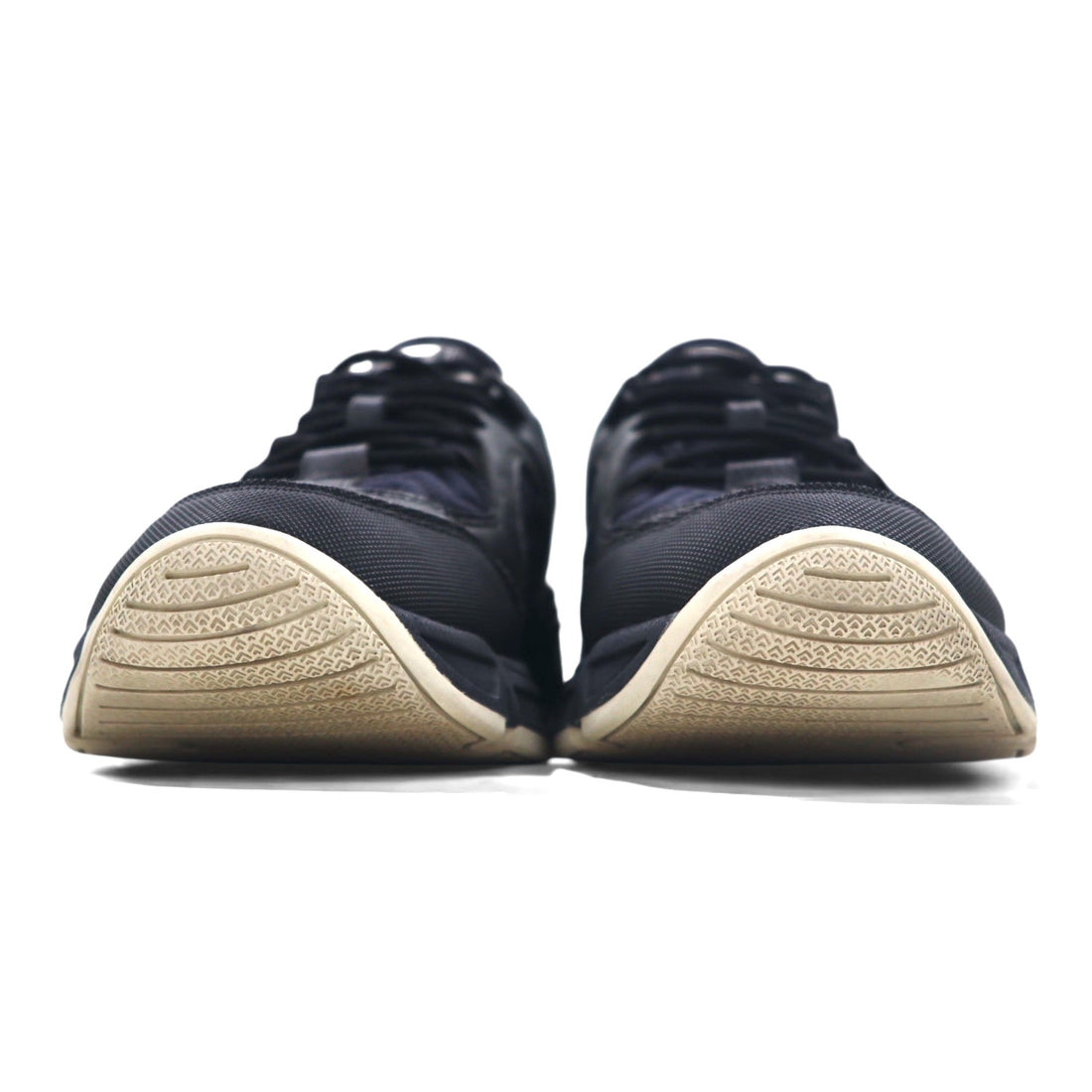 EMPORIO ARMANI Sneakers 26cm Black Nylon Leather X4X647 XN945