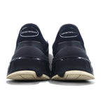 EMPORIO ARMANI Sneakers 26cm Black Nylon Leather X4X647 XN945