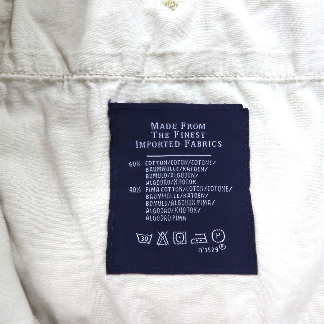 POLO RALPH LAUREN ポロチノ ショートパンツ ハーフパンツ M ベージュ コットン