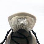 EMPORIO ARMANI Sneakers 26cm Black Nylon Leather X4X647 XN945
