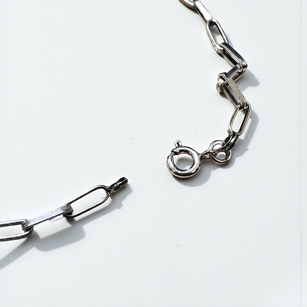 Sterling Silver 925 Turquoise Necklace ターコイズ ホピチェーン ネックレス チョーカー 天然石 ペンダント オーバル カボション ラージ