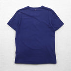 NAPAPIJRI Printed T-Shirt, Medium, Navy, Cotton, Made in Turkey
