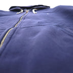 Polo Ralph Lauren Reverse Weave Full-Zip Hoodie, Size 2XL, Navy, with Small Pony Embroidery