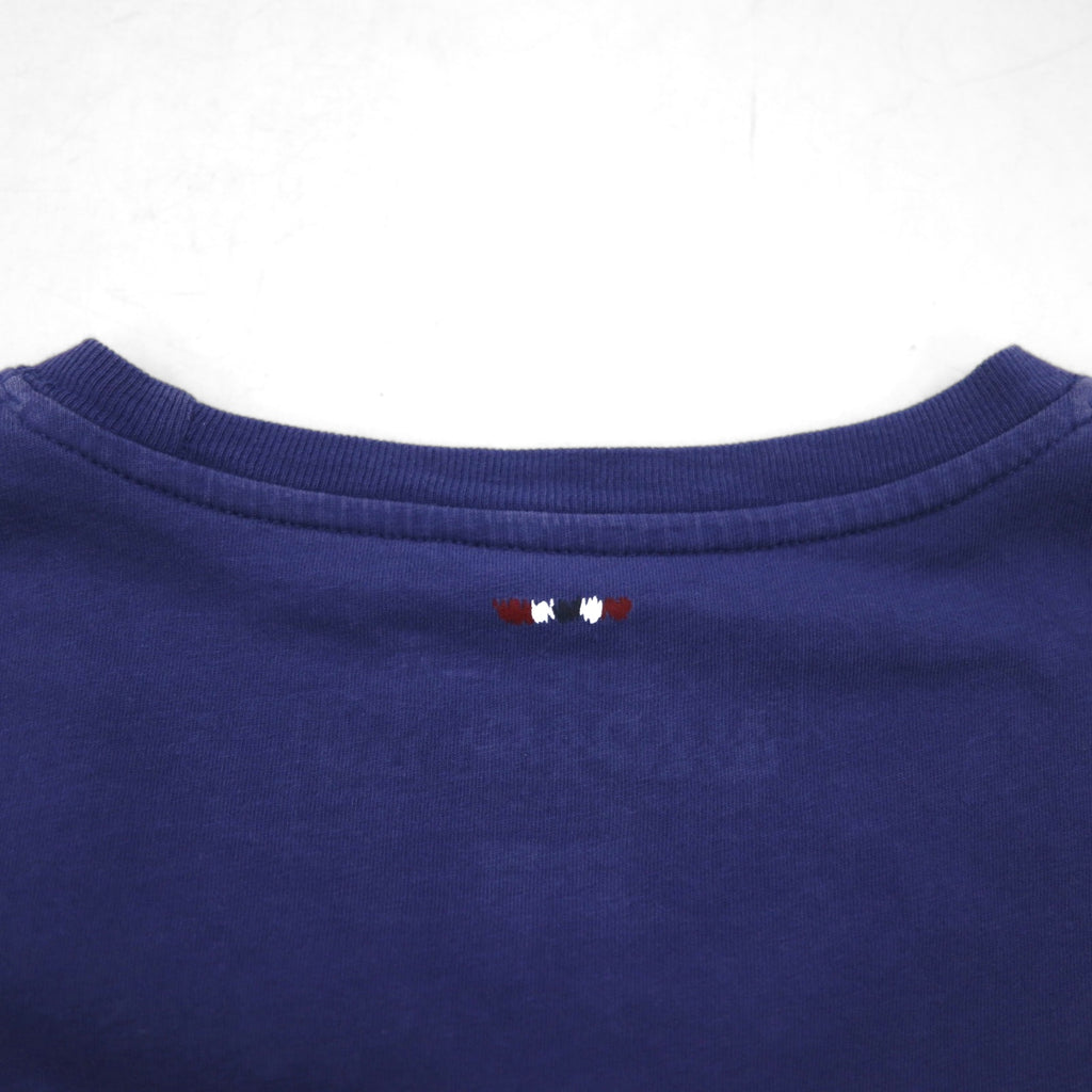 NAPAPIJRI Printed T-Shirt, Medium, Navy, Cotton, Made in Turkey
