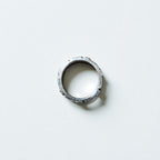 GUCCI Modernist Ring, Size 22, Wide, Silver 925, Made in Italy