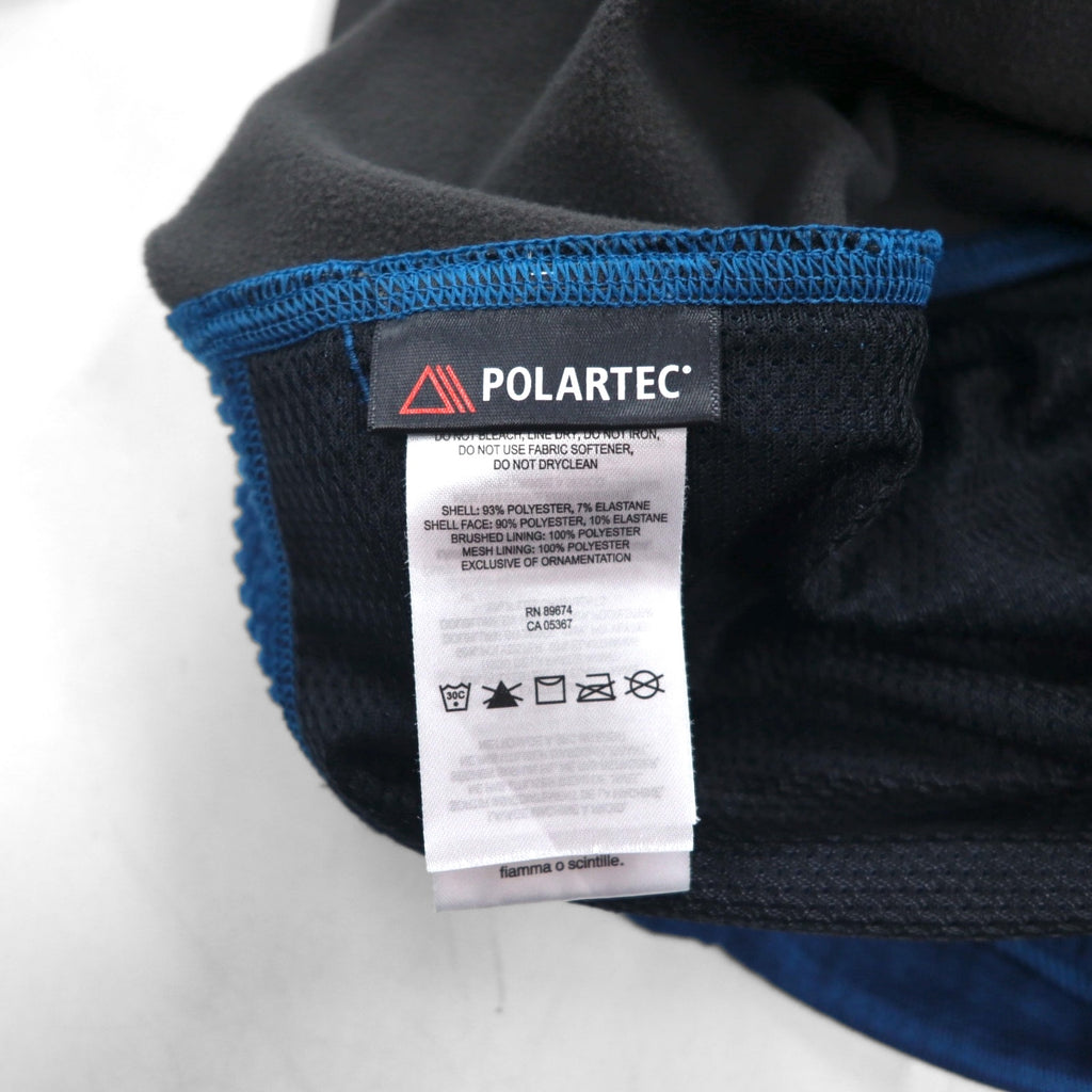 MOUNTAIN HARDWEAR POLARTEC Fleece Jacket L Navy DESNA GRID FULL ZIP OM6454