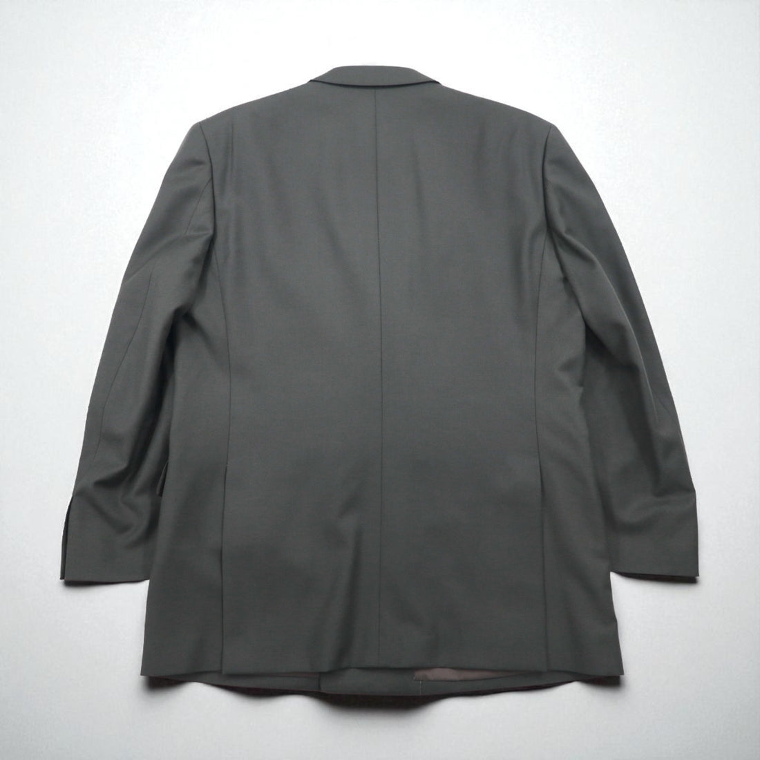 LANVIN 90s Double-Breasted Peak Lapel Suit and Blazer Set, Size L, Wide Fit with Metal Buttons
