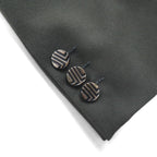 LANVIN 90s Double-Breasted Peak Lapel Suit and Blazer Set, Size L, Wide Fit with Metal Buttons