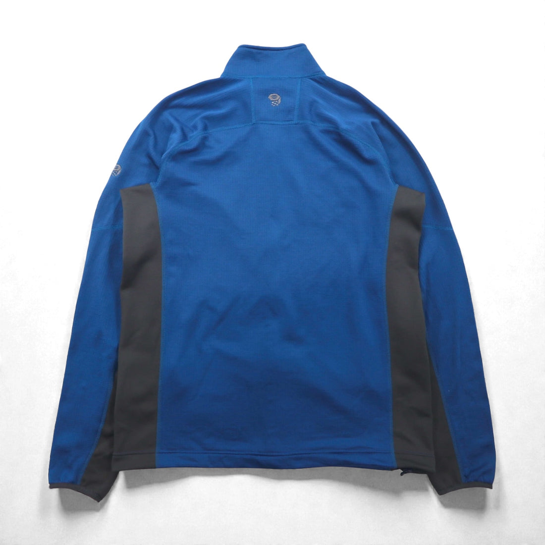 MOUNTAIN HARDWEAR POLARTEC Fleece Jacket L Navy DESNA GRID FULL ZIP OM6454