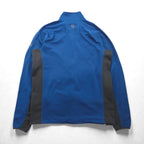 MOUNTAIN HARDWEAR POLARTEC Fleece Jacket L Navy DESNA GRID FULL ZIP OM6454