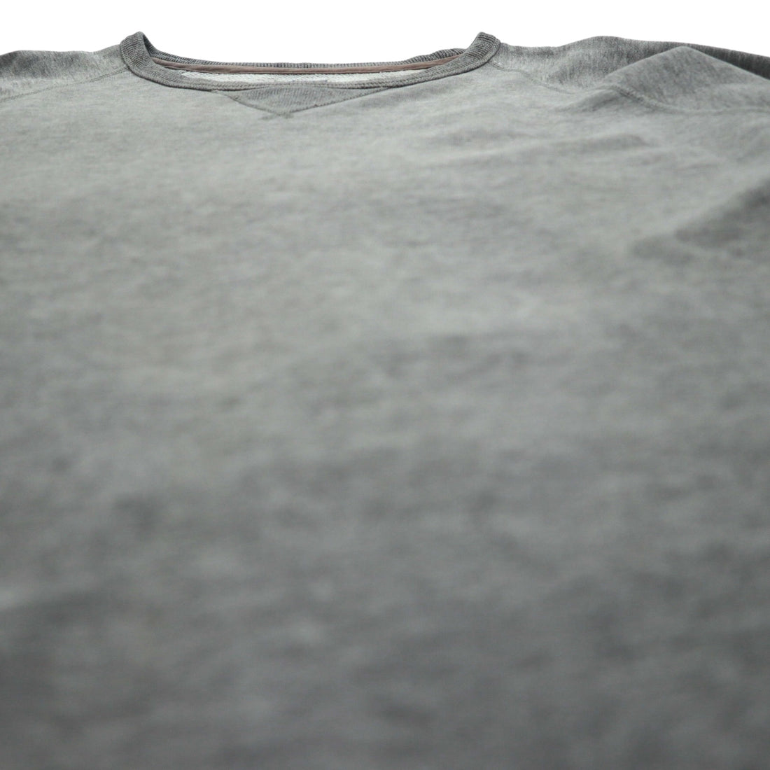 J.CREW 前V ヴィンテージ加工 ブランク スウェット トレーナー L グレー VINTAGE FLEECE クルーネック