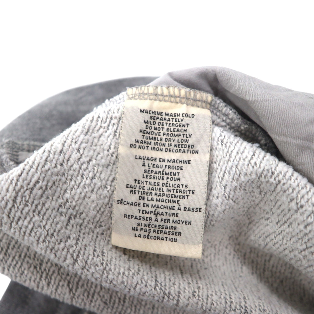 DENIM & SUPPLY RALPH LAUREN スウェット ショートパンツ ハーフパンツ L グレー 染み込みプリント DSRL