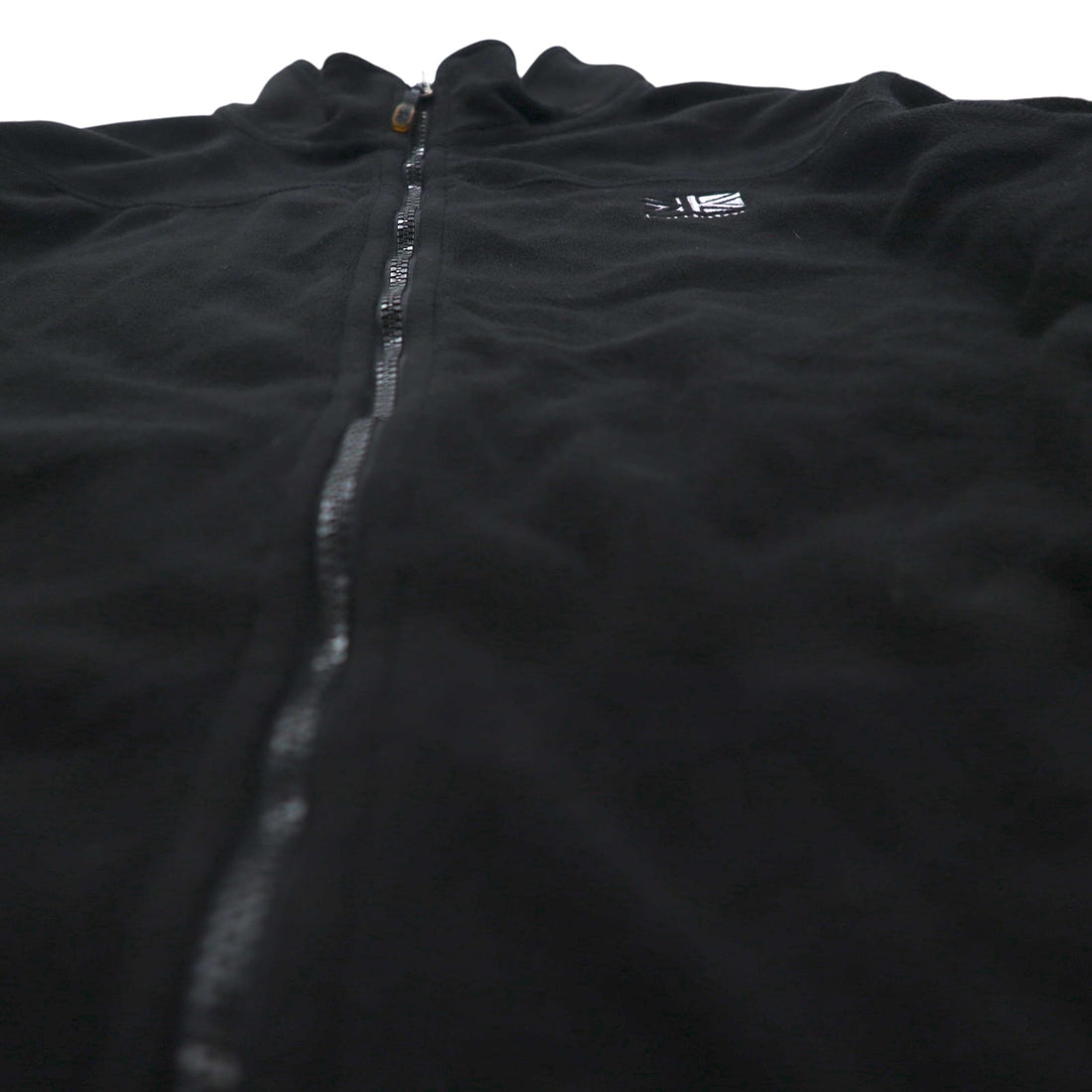 karrimor フルジップ フリースジャケット L ブラック ジップポケット KS-300