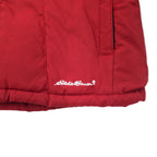 Eddie Bauer Down Parka Down Jacket M Red Nylon 001-8042