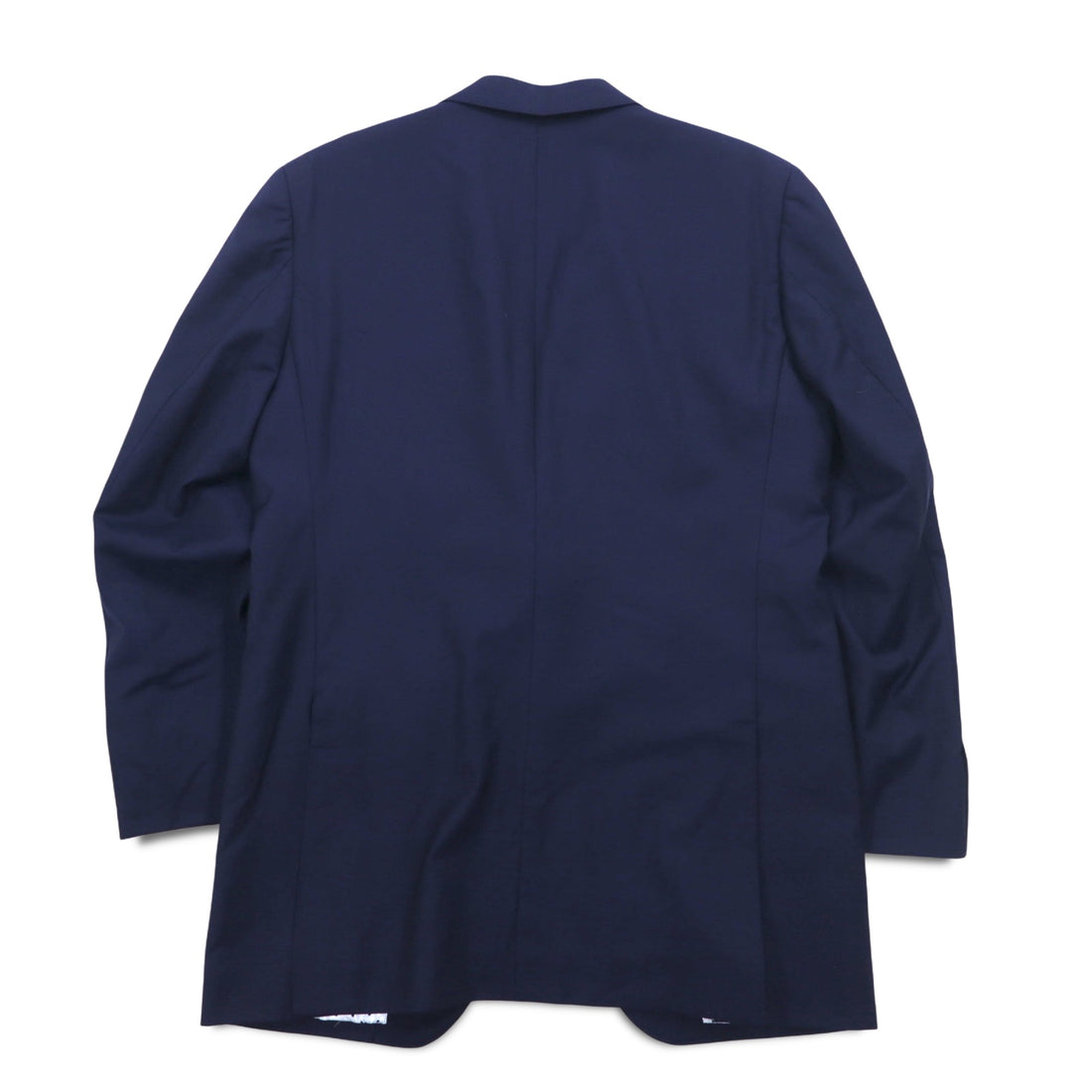 azabu tailor × loro Piana 2B tailored jacket S Navy wool dot lining Made in Japan