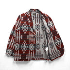 GLAD HAND 日本製 FONTIER JACKET ジャガード テーラードジャケット ブレザー S ネイティブ柄 BYGH-16-AW-10