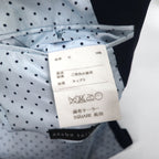 azabu tailor × loro Piana 2B tailored jacket S Navy wool dot lining Made in Japan