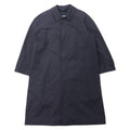 日本然リトテ-古着オンライン-CHAPS RALPH LAUREN 90年代 ステンカラーコート LL ブラック コットン 比翼 ライナー着脱式-CHAPS RALPH LAUREN 90s COAT LL Black Cotton Hiki Liner Detachable