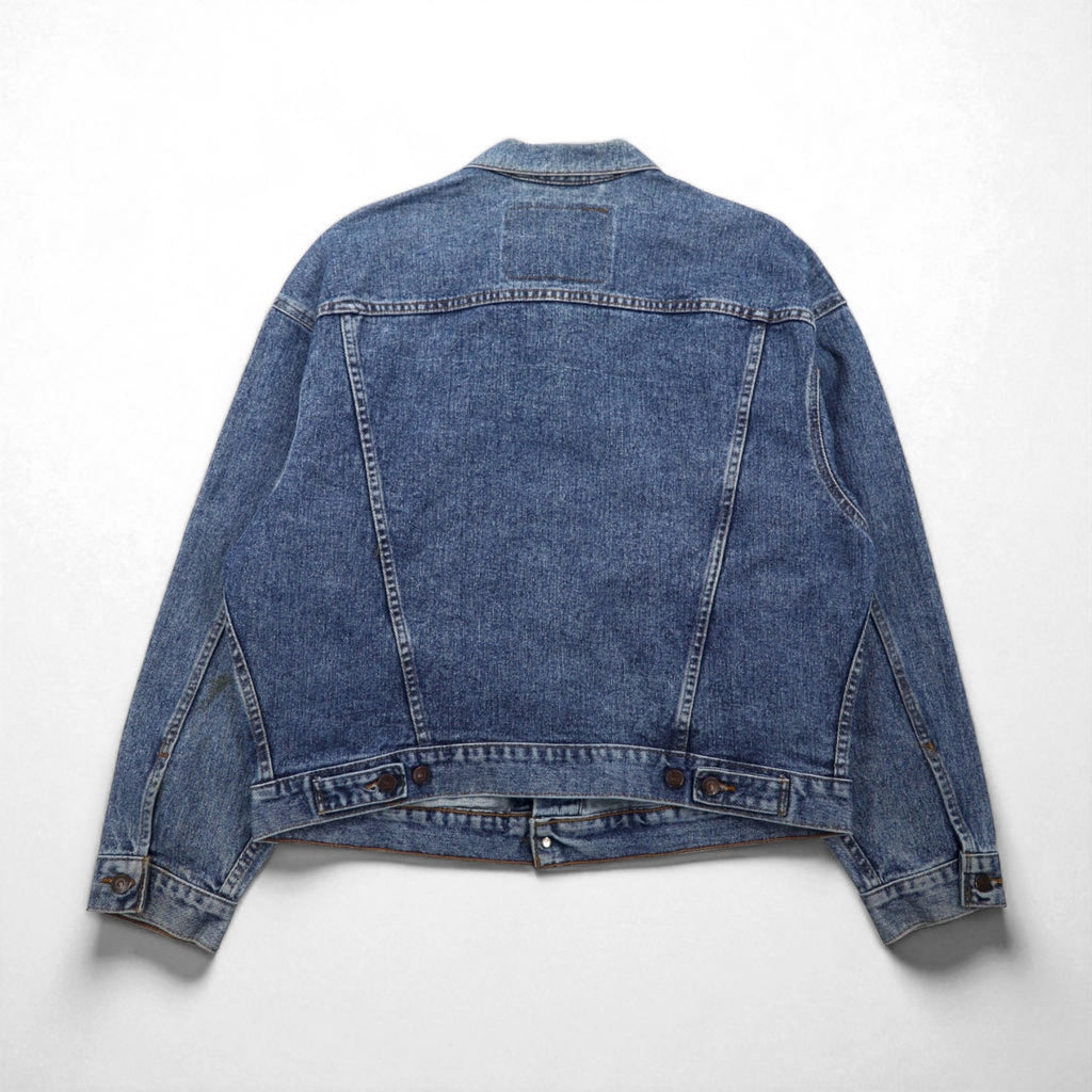 Levi's 90年代 カナダ製 デニムトラッカージャケット Gジャン L インディゴ 70598-4891 デカパッチ