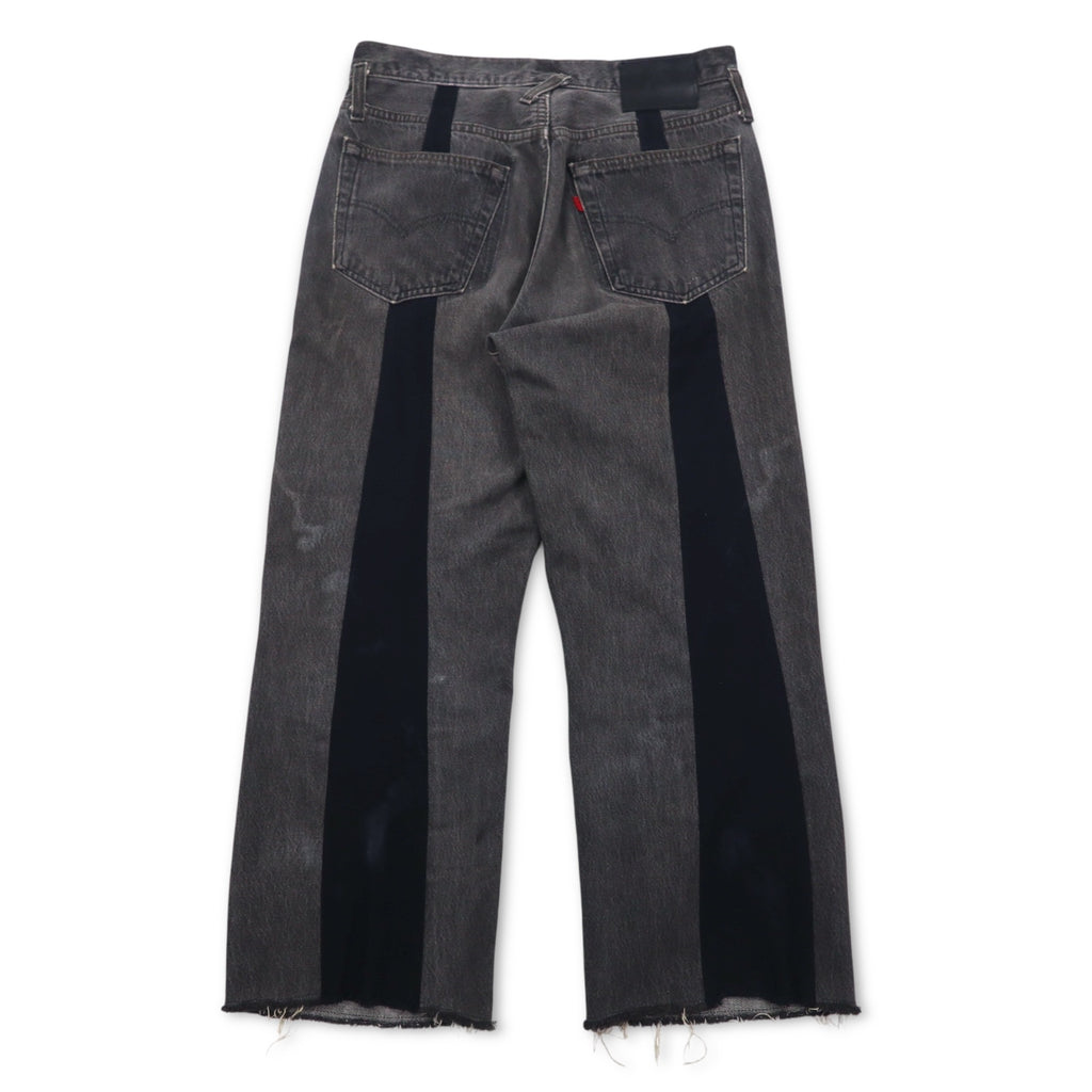 THE Mongolian Chops Hakamaruichi Denim Pants FREE Grey 501 Remake Made in Japan
