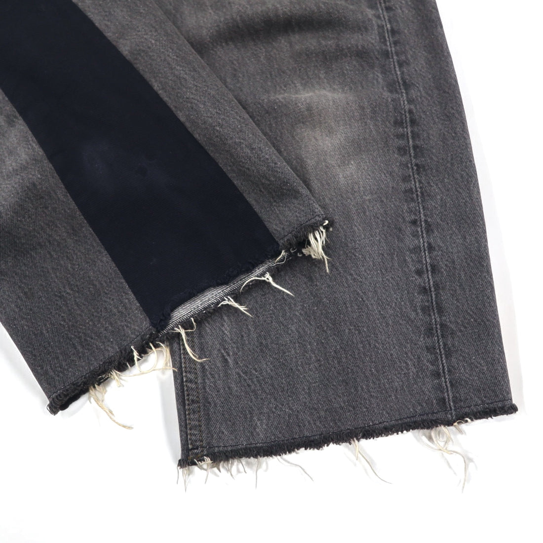 THE Mongolian Chops Hakamaruichi Denim Pants FREE Grey 501 Remake Made in Japan