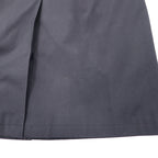 CHAPS RALPH LAUREN 90's Stainless Steel Collar Coat LL Black Cotton Hiyoku Removable Liner