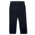 日本然リトテ-古着オンライン-Wrangler 90年代 ブラック ワイド デニムパンツ 40 ブラック コットン 96501CB コスタリカ製-Wrangler 90's Black Wide Denim Pants 40 Black Cotton 96501CB Costa Rica Made