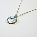 Vintage Silver 999 Coin Necklace, Canada 1867-1967, 10 Cents Queen Elizabeth II 1867-1967