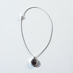 Vintage Silver 999 Coin Necklace, Canada 1867-1967, 10 Cents Queen Elizabeth II 1867-1967