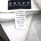 Ralph Lauren 90年代 2タック ワイド スラックスパンツ L チェック プリーツ
