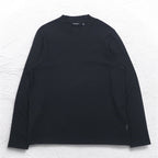 DKNY ボトルネック ロングスリーブTシャツ ロンT L ブラック コットン