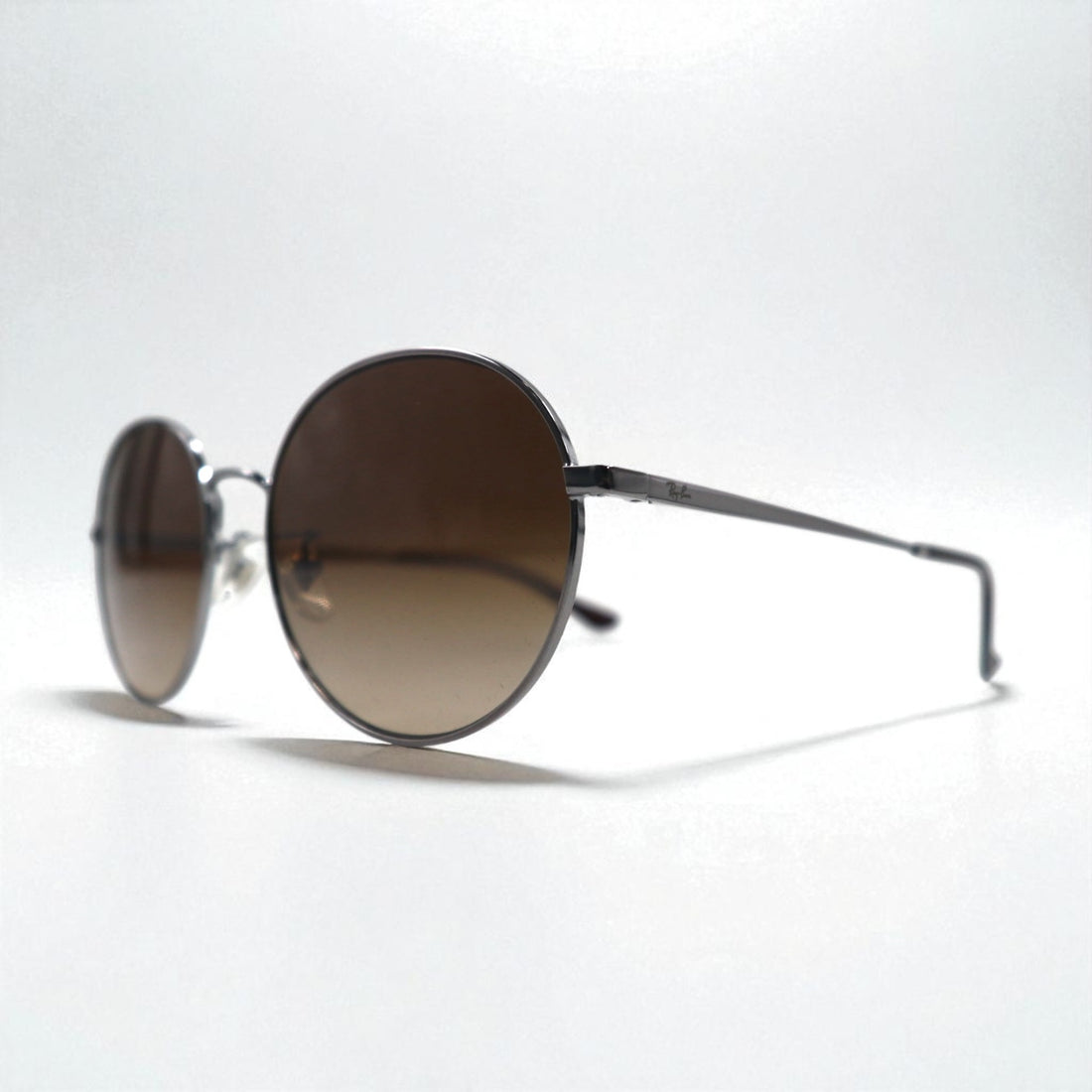 Ray-Ban ボストン サングラス シルバー メタルフレーム ラウンド グラデーション RB3612D 004/13 56-19 125 3N