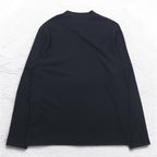 DKNY ボトルネック ロングスリーブTシャツ ロンT L ブラック コットン
