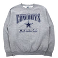 日本然リトテ-古着オンライン-LEE SPORT 90年代 USA製 NFL プリント スウェット XL グレー コットン DALLAS COWBOYS-LEE SPORT 90's USA Made NFL Print Sweatshirt XL Gray Cotton DALLAS COWBOYS