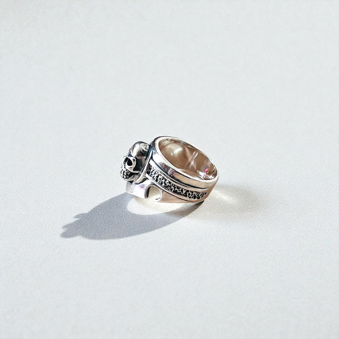 Vintage Silver Skull Ring スカル リング 指輪 18号 シルバー SILVER 925 パンク ロック