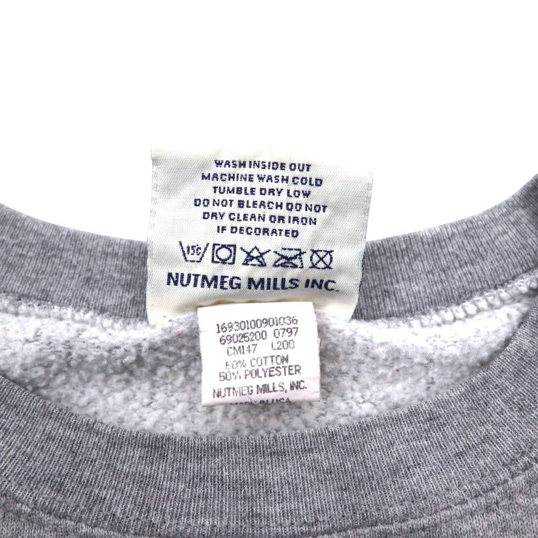 LEE SPORT 90s USA Made NFL Print Sweatshirt XL Grey Cotton DALLAS COWBOYS