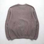 crepuscule モスステッチ プルオーバー ニット セーター 鹿の子 M グレー MOSS STITCH P/O ビッグサイズ 1803-001 日本製