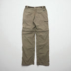 Columbia 2WAY コンバーチブル カーゴパンツ ショートパンツ L オムニシェード OMNI-SHADE 防水 リップストップ Silver Ridge Convertible Pants