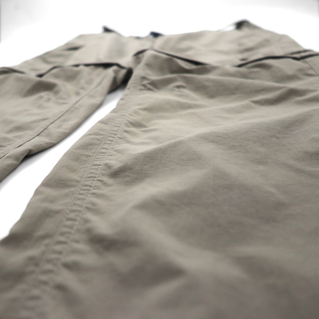 Columbia 2WAY コンバーチブル カーゴパンツ ショートパンツ L オムニシェード OMNI-SHADE 防水 リップストップ Silver Ridge Convertible Pants